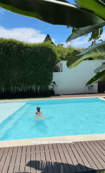 отдых на бале 3 Бассейн в отеле бесплатный